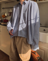GT Cotton Crop Shirt