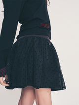 dot midi volume skirt