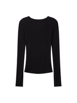 BOLERO LONG SLEEVE TEE (BLACK)