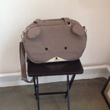 (Shipment on 5/15)mini-hamster Shoulder Crossbag(brown)
