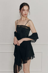DREAMY SCARF black