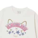 25SS STAR RABBIT SHORT SLEEVE T-SHIRT CREAM