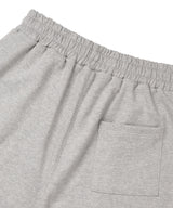 Balloon Baggy Bermuda Sweat Pants - Gray