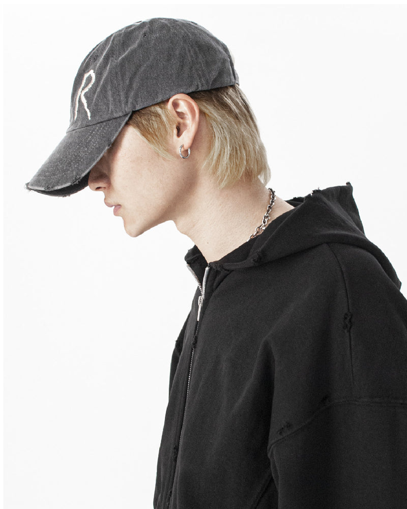 RIRデストロイウォッシュドキャップ (GRAY)