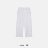 LMN サンダーピグメントウォッシングバンディドウエストワイドパンツ (5 colors)