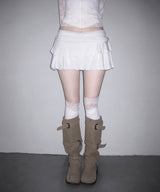 ash ruffle mini sk (3colors)