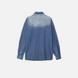 ASCLO Western Brush Denim Shirt (2color)