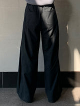Lones Stripe Banding Two-tuck Slacks