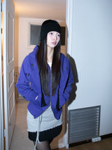 SNOWLIT HOODIE ZIP-UP (ULTRAMARINE)