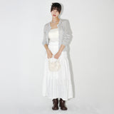 ESSENTIAL CARDIGAN (LIGHT GRAY)