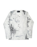"ØNYX ワックス長袖Tシャツ"