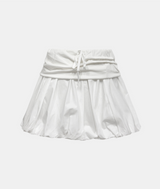 Puffy Drawstring Balloon Skirt