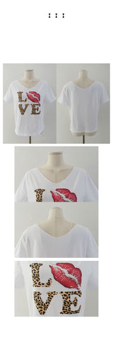 ロックラブＴシャツ