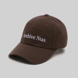 Nus. x Hukeアーカイブボールキャップ（BROWN）
