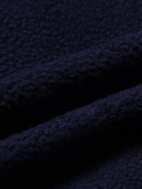 Raglan fleece zip-up 2color