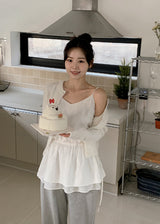 MT Basic Soft Crop Knit Cardigan (6color)