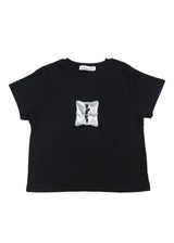 ゾーイのアンティークTシャツ[ブラック]