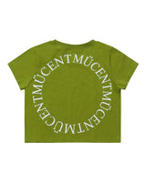 シグネチャーアークバックロゴTシャツ (Pink, Olive)