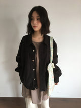 Linne pintuck dress (3color)