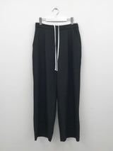 Silk Turn-Up Slacks (2color)