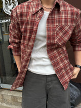 Cut line reverse pants