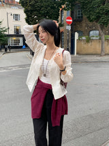 [MADE] Lenoa Frill Blouse
