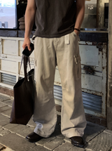 ルックアフター ノーマル レザー スクエア ショルダー トートバッグ