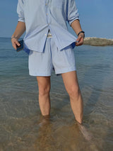 ASCLO All Day Stripe Short Pants (5color)