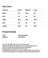NYLON PARACHUTE SHORT