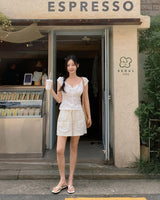 Tuble frill blouse