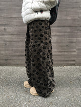 Bloom Velvet Wide Pants (2c)