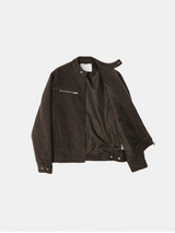 [F/W] ウルフファーバイカージャケット(3color)