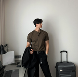 ヘンデスファーストマッスルフィットアイスバントショートスリーブTシャツ