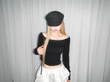 two rivet stud top(2 color) 