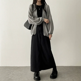  Sundy Charlang Cool Denim Long Skirt [Short & Basic Selection] Lyocell Fabric
