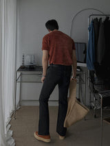 Awesome Sand Semi Bootcut Denim Pants (7color)