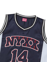 TEAM NYX  BASKETBALL SLEEVELESS (NAVY)