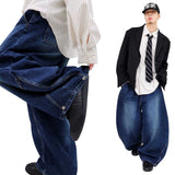 リアルビッグバルーンスナップデニムパンツ