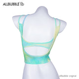 allbubble ミントグリーンベスト