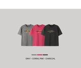 Look ハミアクラックグラフィックピグメントウォッシュドショートスリーブTシャツ