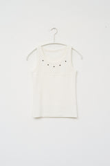 (W) Moto Stud Sleeveless