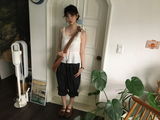 Neige frill harem pants (2color)