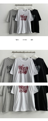 Aldert Smoke Short Sleeve T-shirt