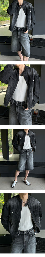 [S/S] Patch carpender bermuda pants