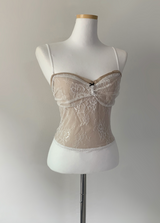 Eilana Ribbon Lace Top