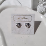 Jenny Heart Piercing - Silver