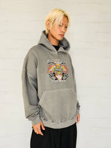 VENTIQUE ピグメントモーターレーシングフーディー 3colors