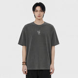 NTE モノグラム ピグメントダイド ショートスリーブ Tシャツ(3color)