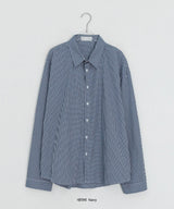 Yanpo Over Check Shirt