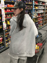 Essential Two-Way Overfit Hood Zip-Up (12c)